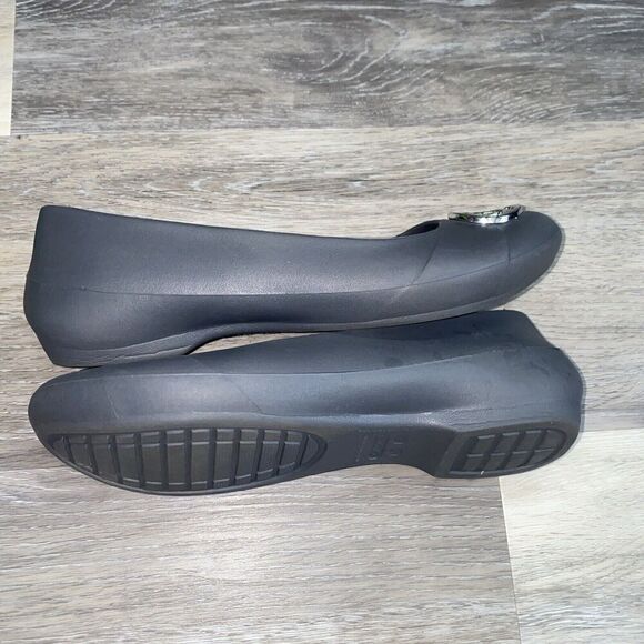 Crocs Gianna Disc Gray Ballet Flats Slip on Shoes | Women’s Size 7 - Picture 5 of 10